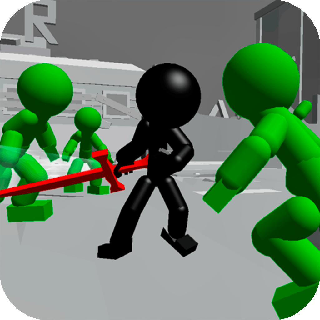 Stickman Killing Zombie 3D